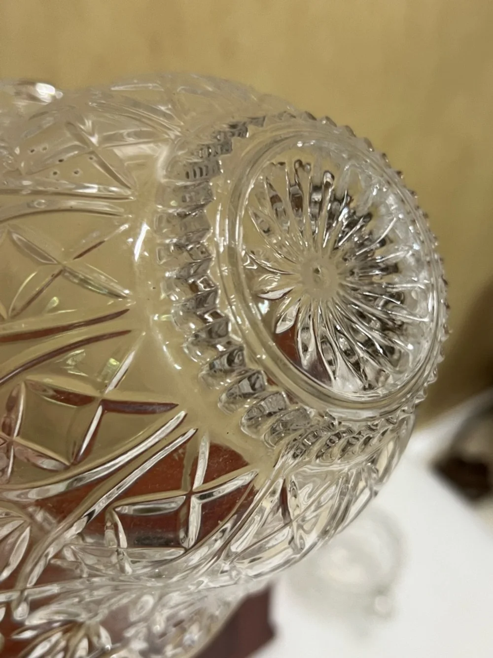 N/A crystal bowl